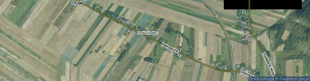 Zdjęcie satelitarne Pstroszyce Drugie ul.